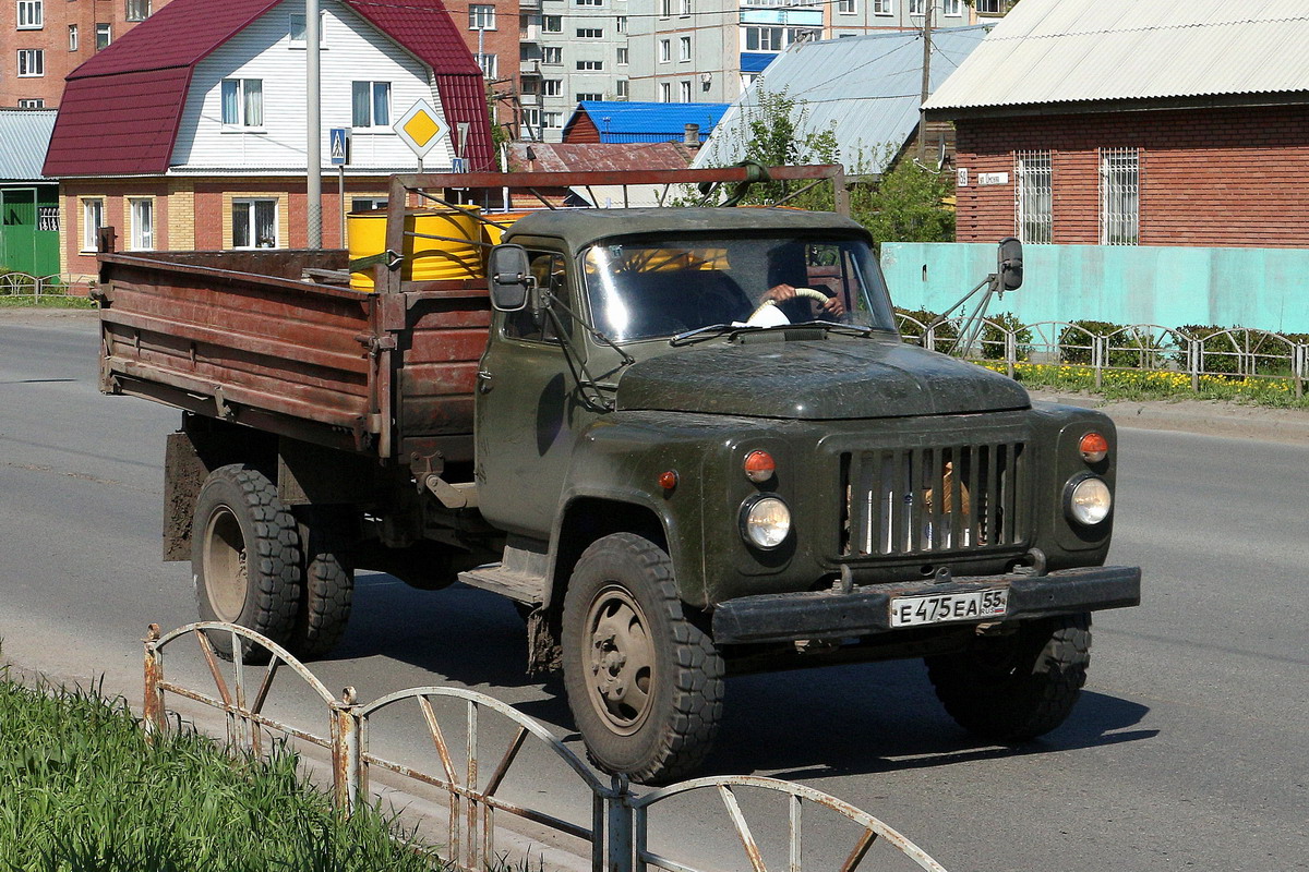 Омская область, № Е 475 ЕА 55 — ГАЗ-53-14, ГАЗ-53-14-01