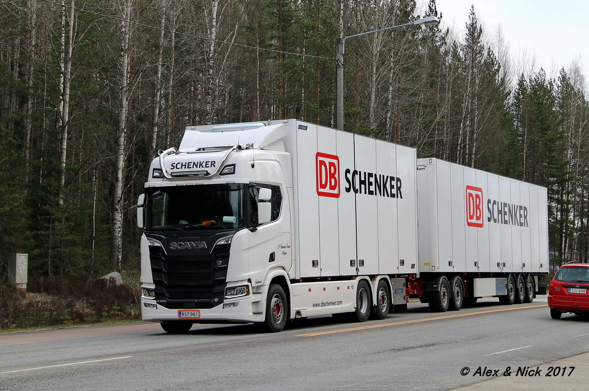 Финляндия, № RST-961 — Scania ('2016) R580