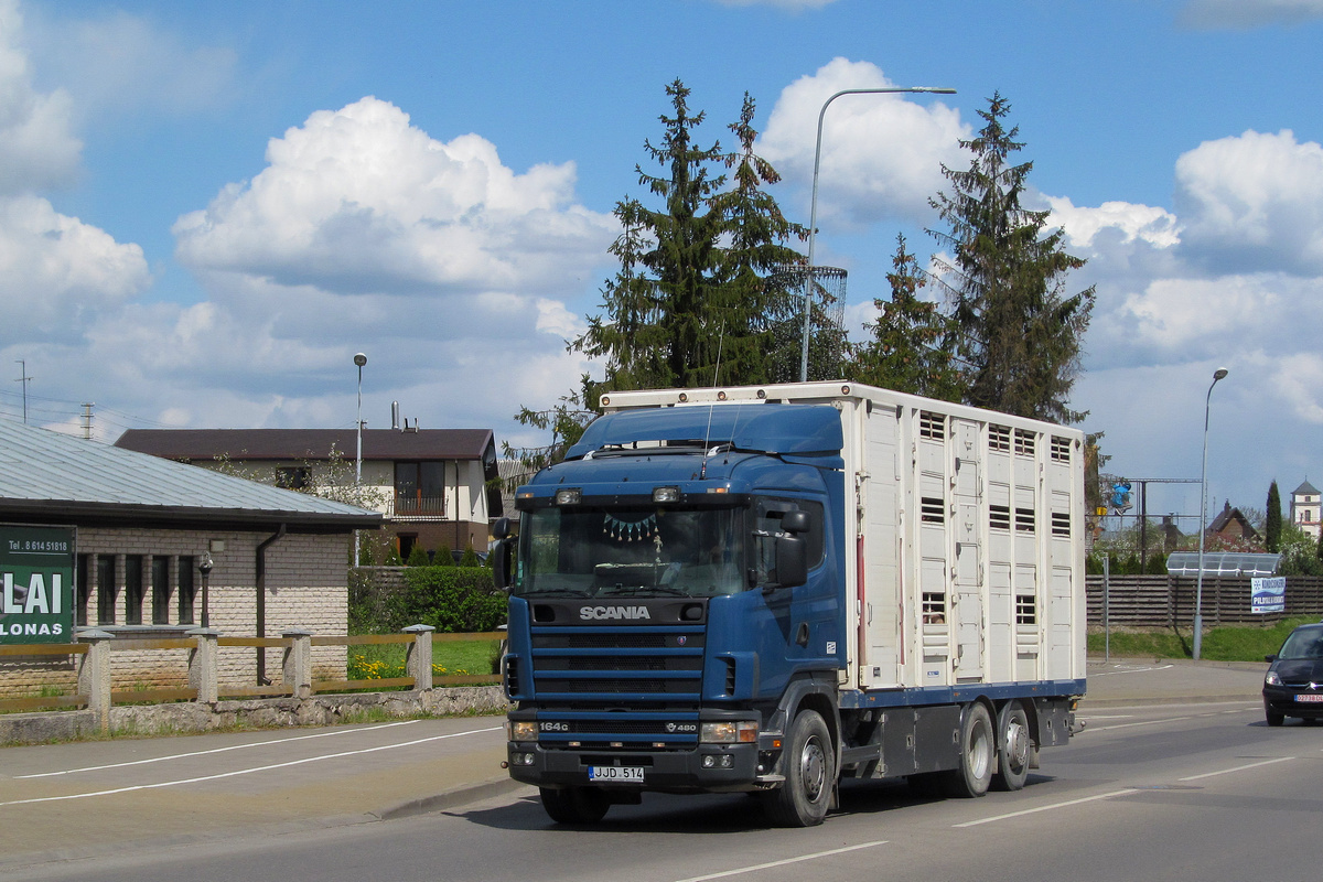Литва, № JJD 514 — Scania ('1996) R164G