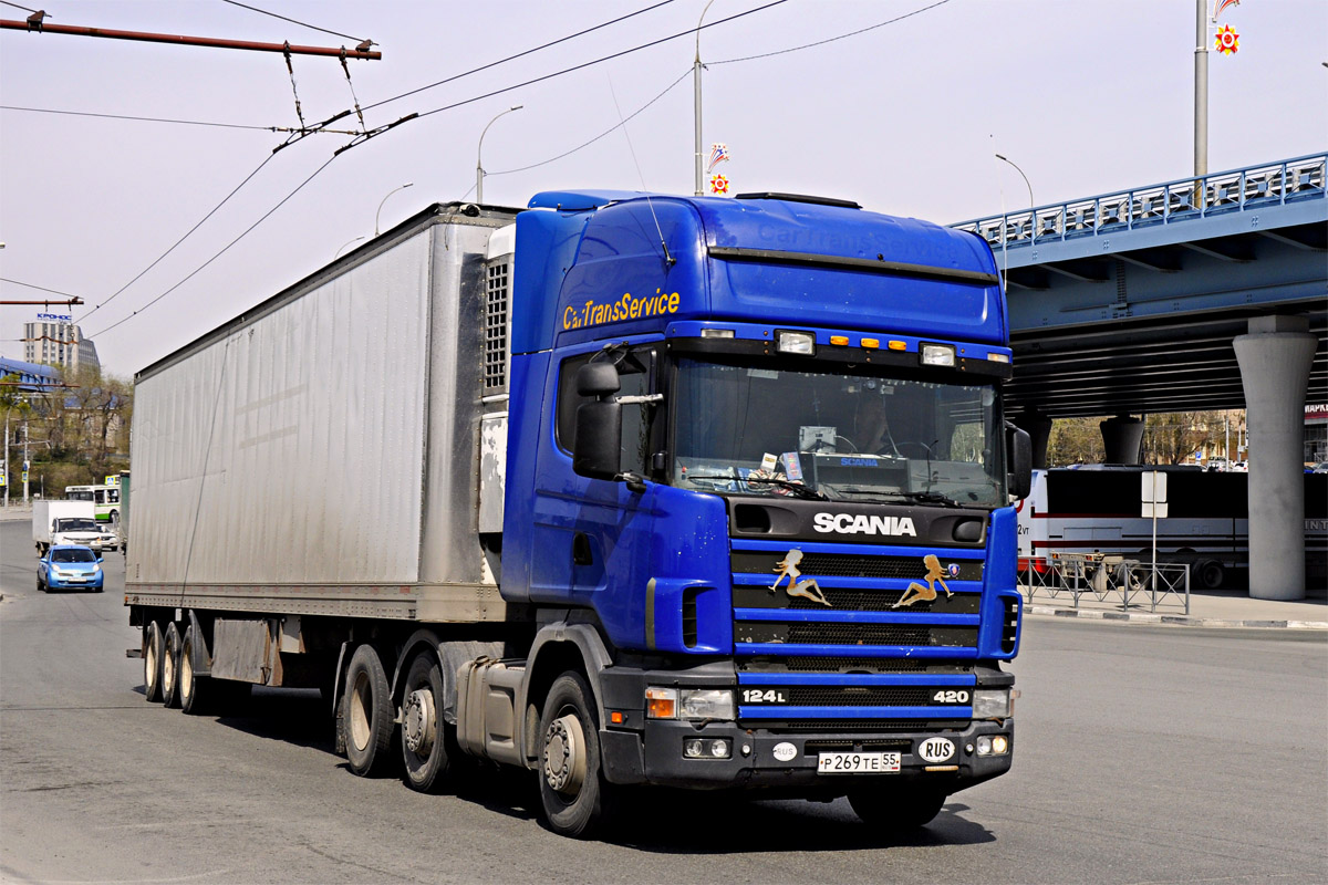 Омская область, № Р 269 ТЕ 55 — Scania ('1996) R124L