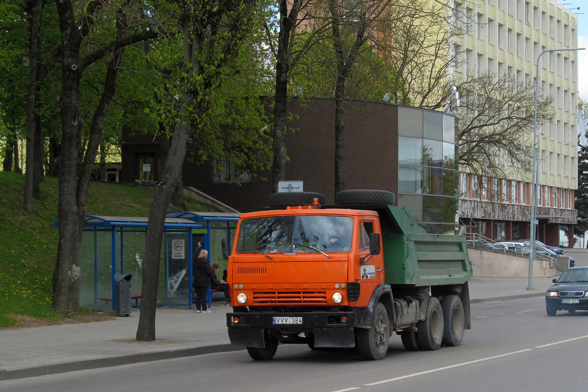 Литва, № VVV 384 — КамАЗ-55111 (общая модель)