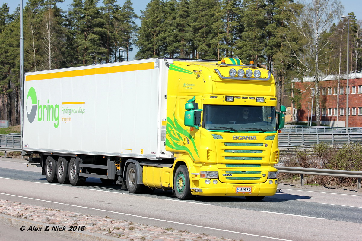 Финляндия, № LRY-380 — Scania ('2004) R500