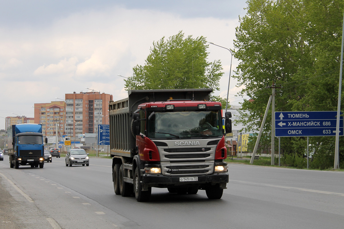 Тюменская область, № О 149 РВ 72 — Scania ('2011) P380
