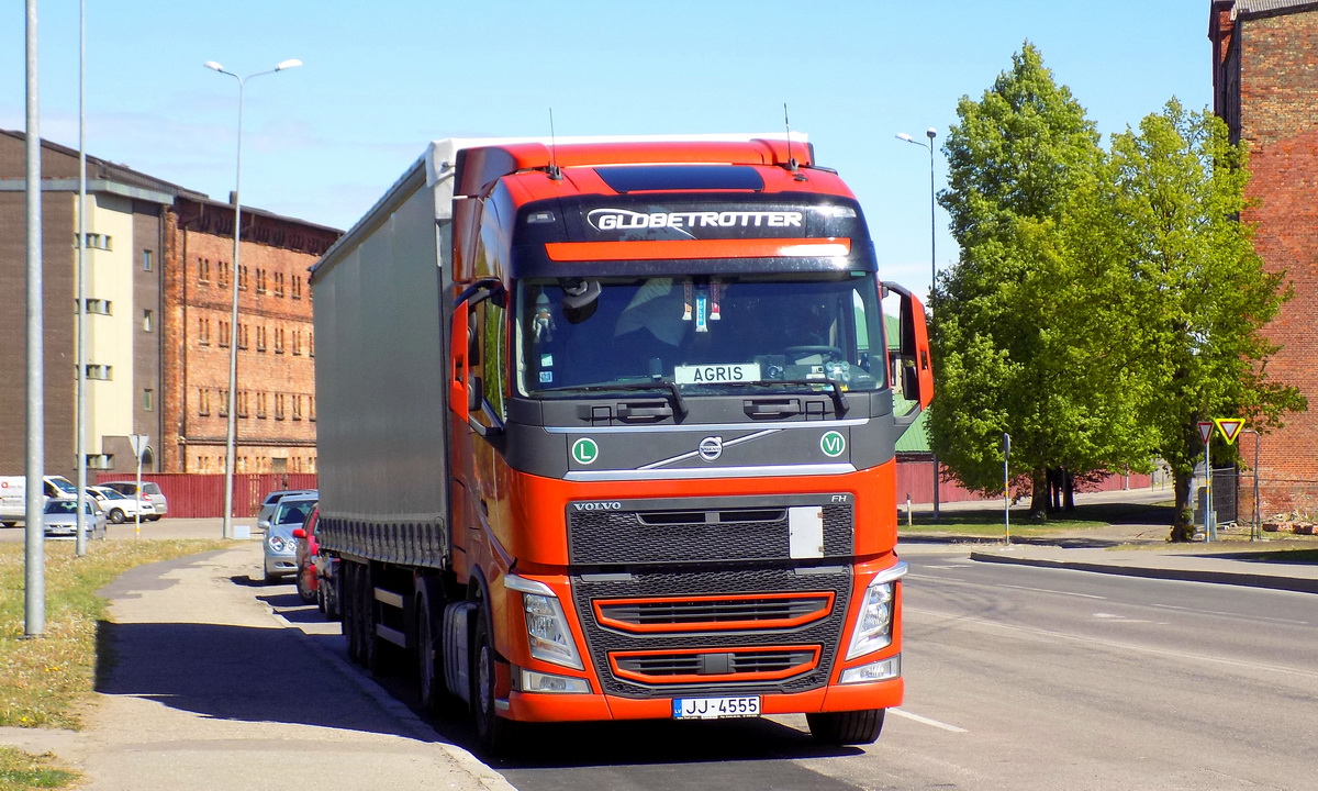 Латвия, № JJ-4555 — Volvo ('2012) FH.460
