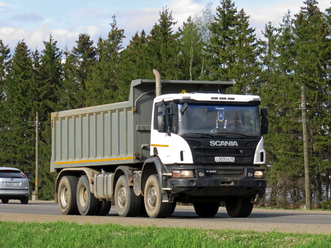 Кировская область, № С 003 ОХ 43 — Scania ('2011) P440