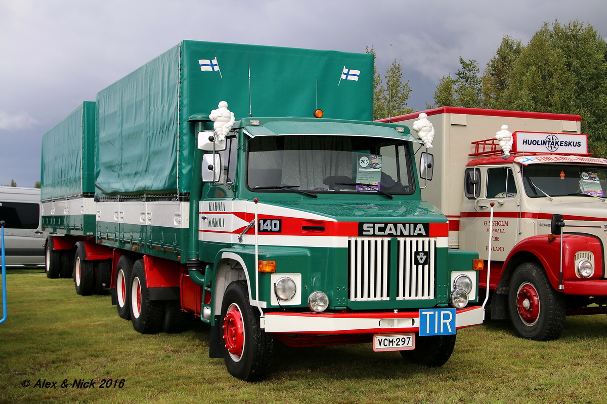 Финляндия, № VCM-297 — Scania (общая модель)