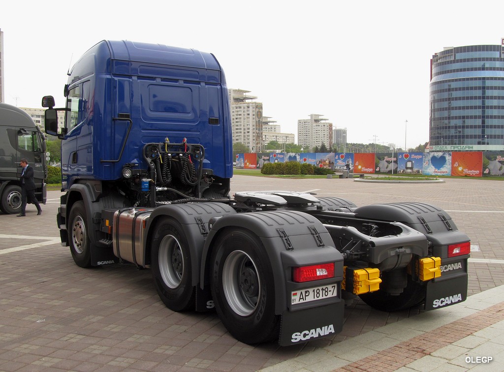 Минск, № АР 1818-7 — Scania ('2013) G480; Минск — Выставка "БАМАП-2017"