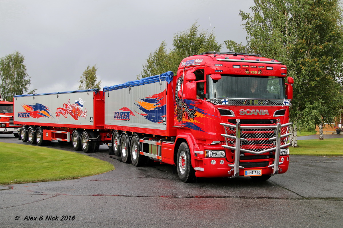 Финляндия, № MMT-710 — Scania ('2013) R730