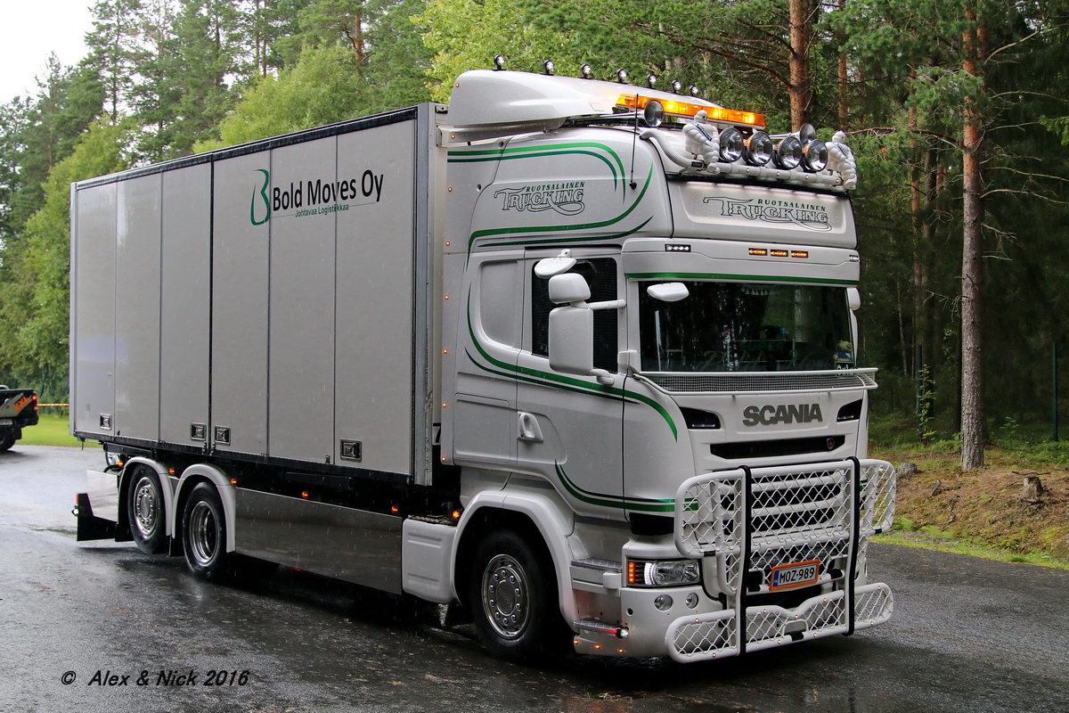 Финляндия, № MOZ-989 — Scania ('2013, общая модель)