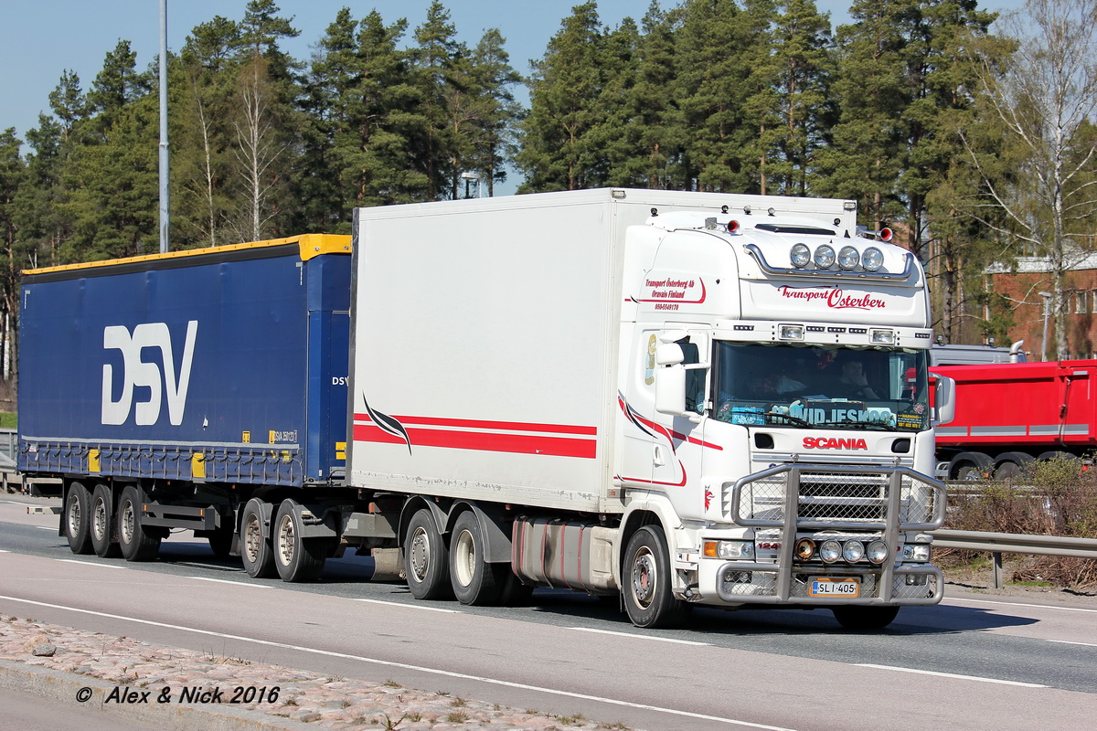 Финляндия, № SLI-405 — Scania ('1996) R124L