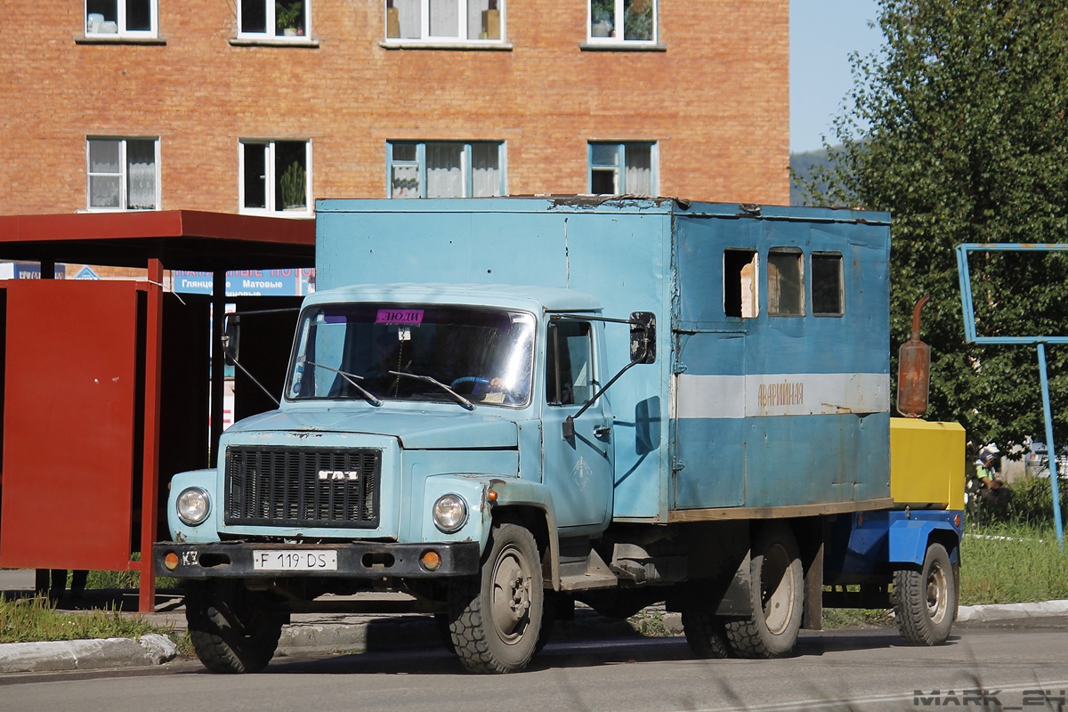 Восточно-Казахстанская область, № F 119 DS — ГАЗ-3307