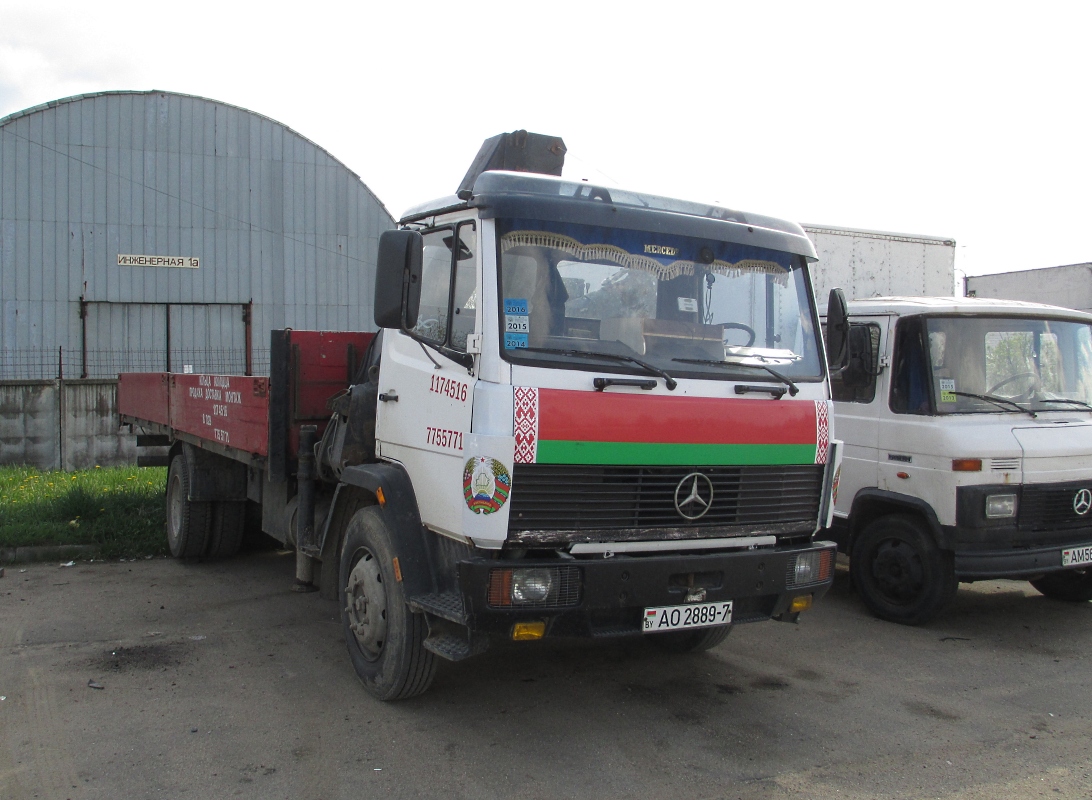 Минск, № АО 2889-7 — Mercedes-Benz LK (общ. мод.)