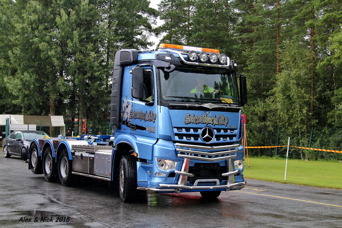 Финляндия, № Z-381 — Mercedes-Benz Arocs (общ.м)