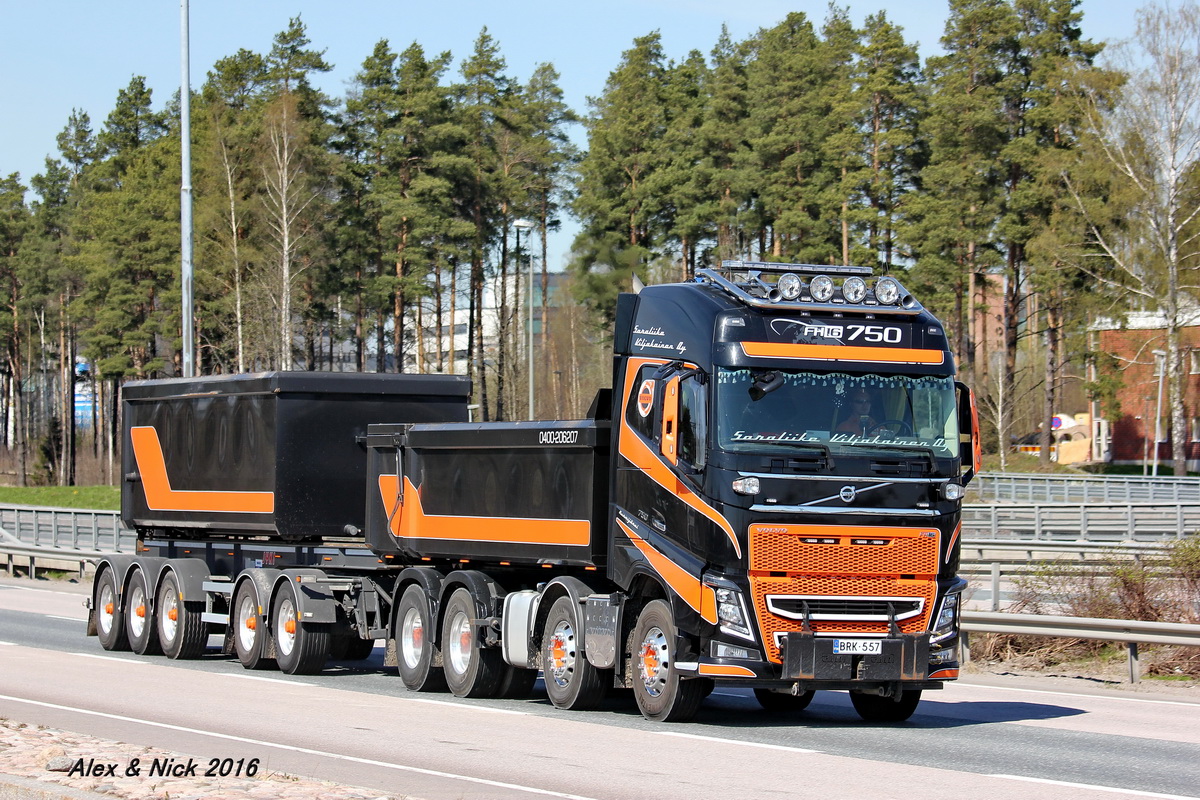 Финляндия, № BRK-557 — Volvo ('2012) FH16.750