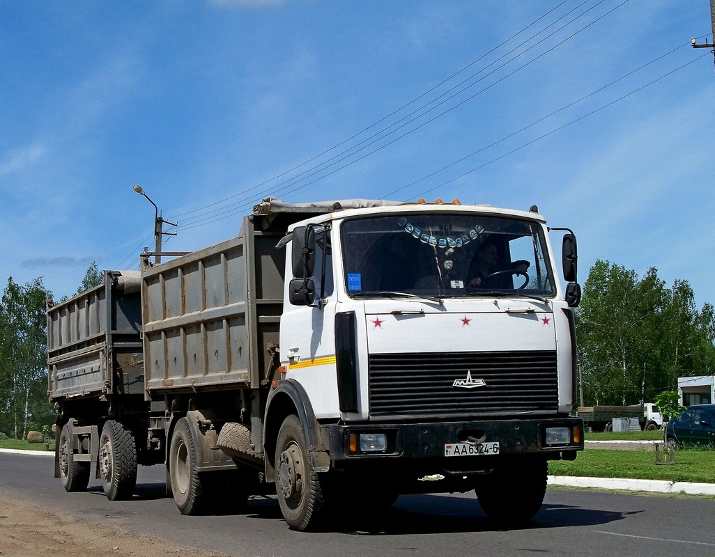 Могилёвская область, № АА 6324-6 — МАЗ-5551 (общая модель)