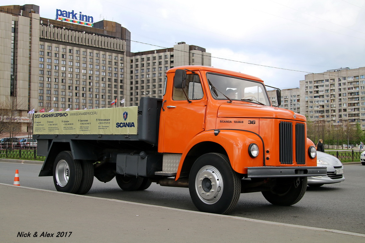 Санкт-Петербург, № (78) Б/Н 0025 — Scania-Vabis (общая модель); Санкт-Петербург — Петербургский парад ретро-транспорта (2015-18гг.)
