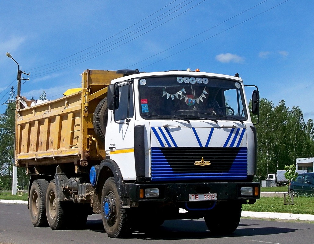 Могилёвская область, № ТВ 3312 — МАЗ-5516 (общая модель)
