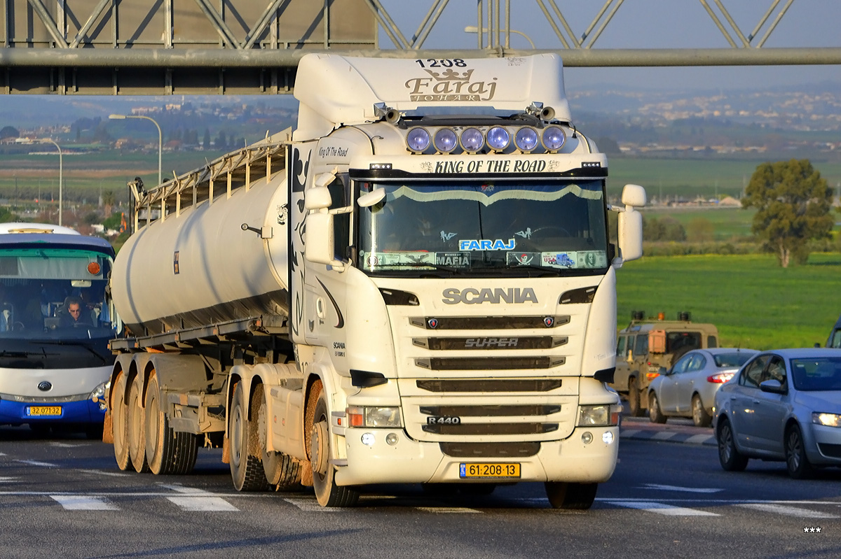 Израиль, № 61-208-13 — Scania ('2013) R440