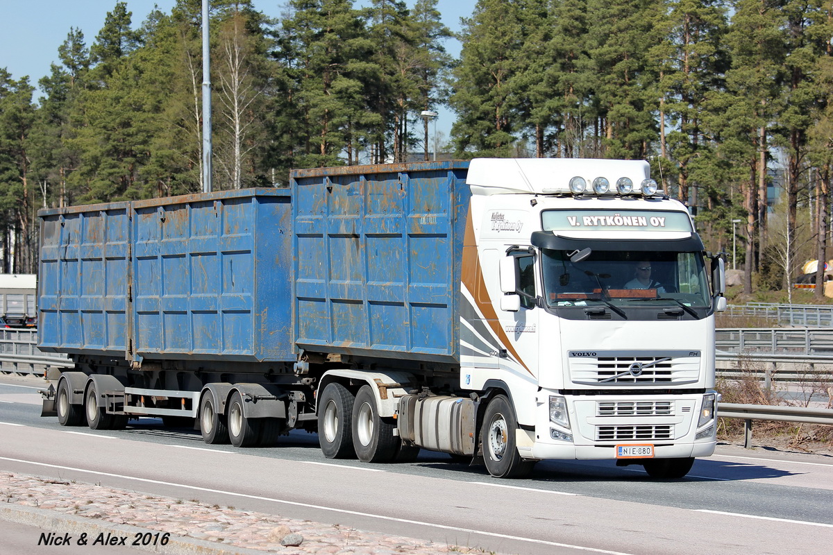 Финляндия, № NIE-880 — Volvo ('2008) FH.500