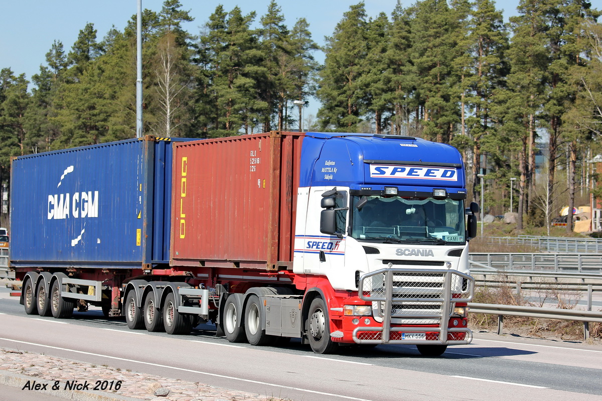 Финляндия, № MKV-556 — Scania ('2004) R500