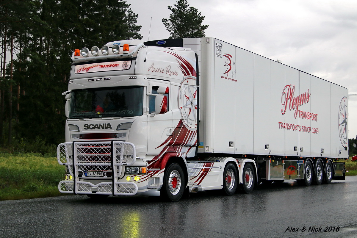 Норвегия, № NV 69196 — Scania ('2013) R580