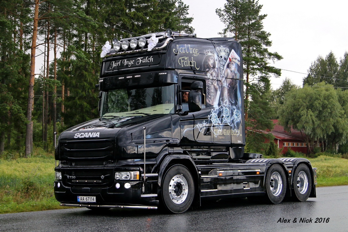 Норвегия, № AA 67114 — Scania ('2013) T-Series (общ.м)