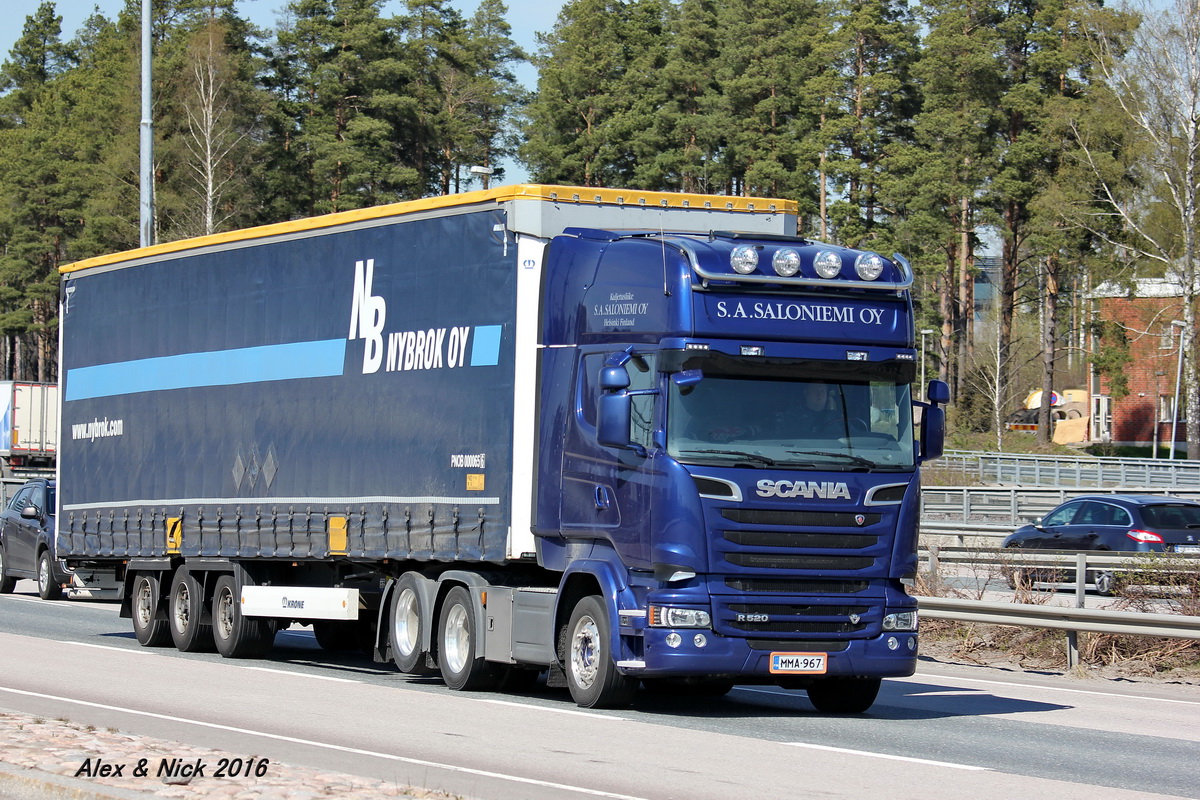 Финляндия, № MMA-967 — Scania ('2013) R520