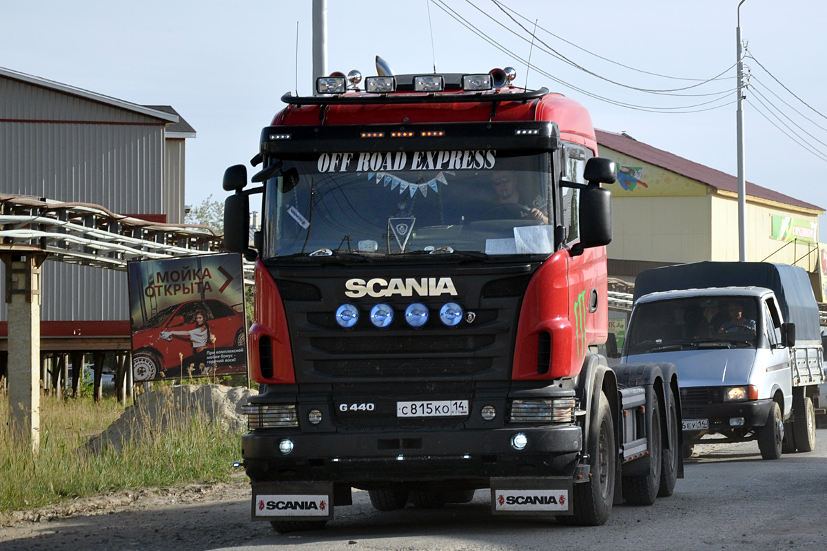Саха (Якутия), № С 815 КО 14 — Scania ('2009) G440
