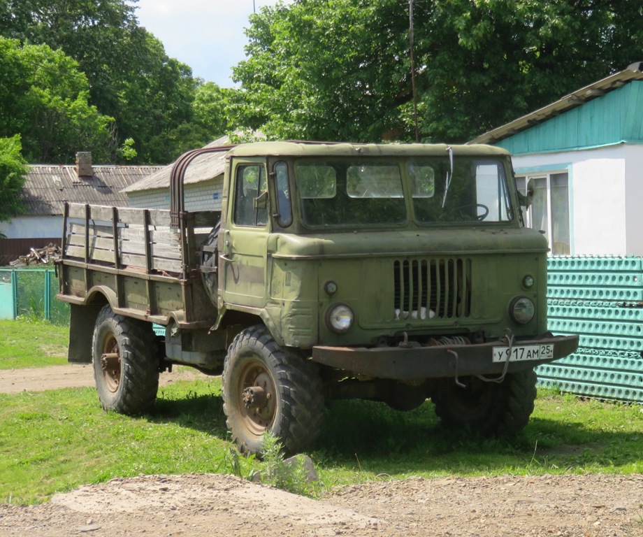 Приморский край, № У 917 АМ 25 — ГАЗ-66 (общая модель)