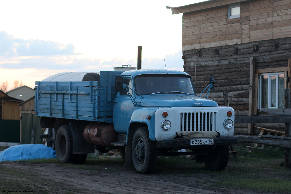 Саха (Якутия), № К 255 КУ 14 — ГАЗ-53-12