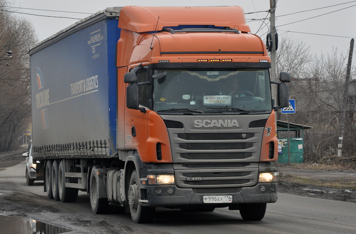 Татарстан, № Р 996 ЕХ 116 — Scania ('2009) G420