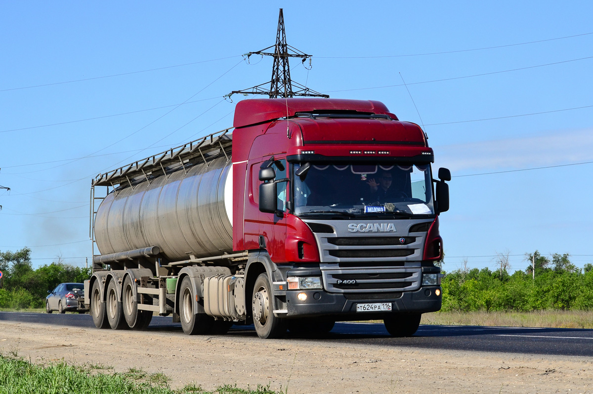 Татарстан, № Т 624 РА 116 — Scania ('2011) P400