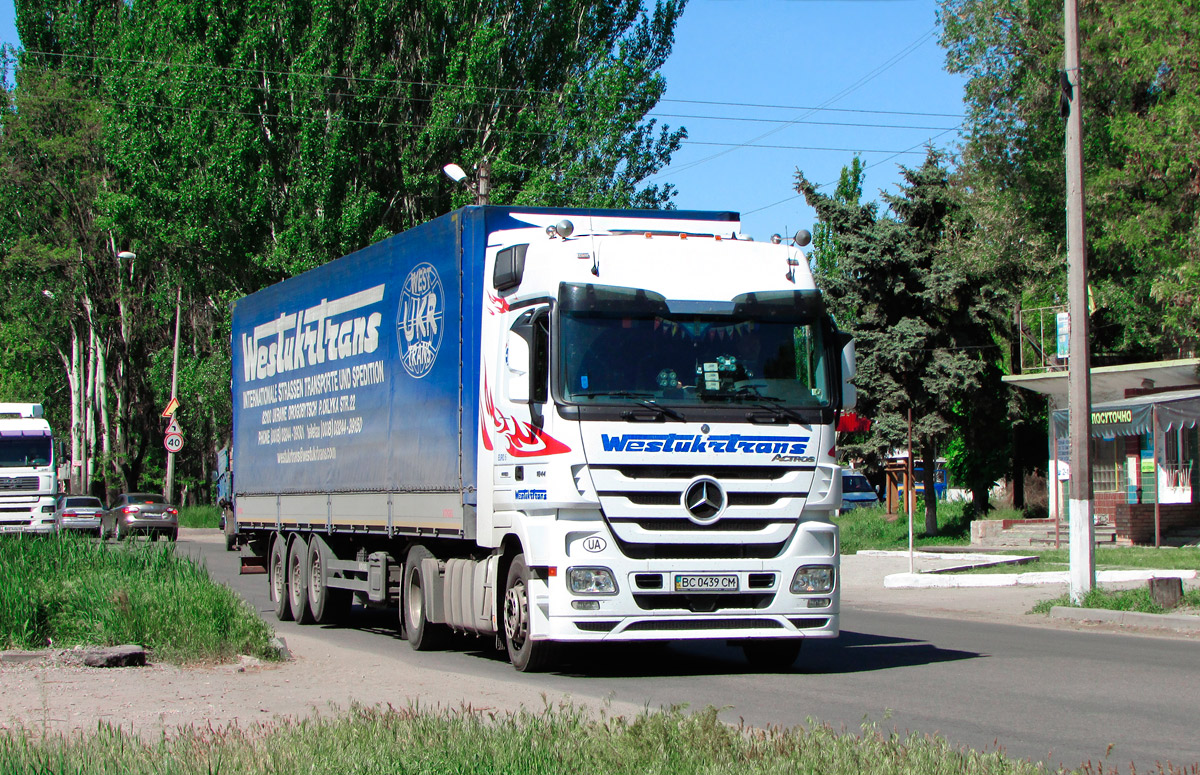 Львовская область, № ВС 0439 СМ — Mercedes-Benz Actros ('2009) 1844