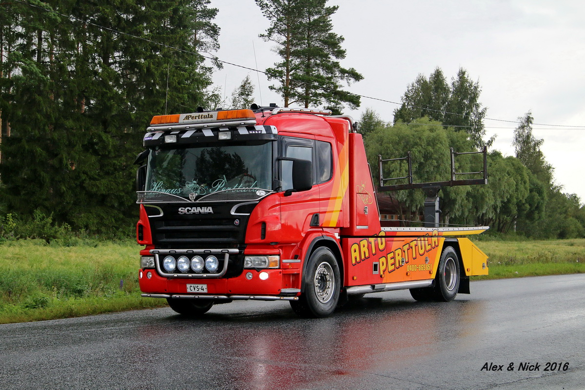 Финляндия, № CVS-4 — Scania ('2004, общая модель)