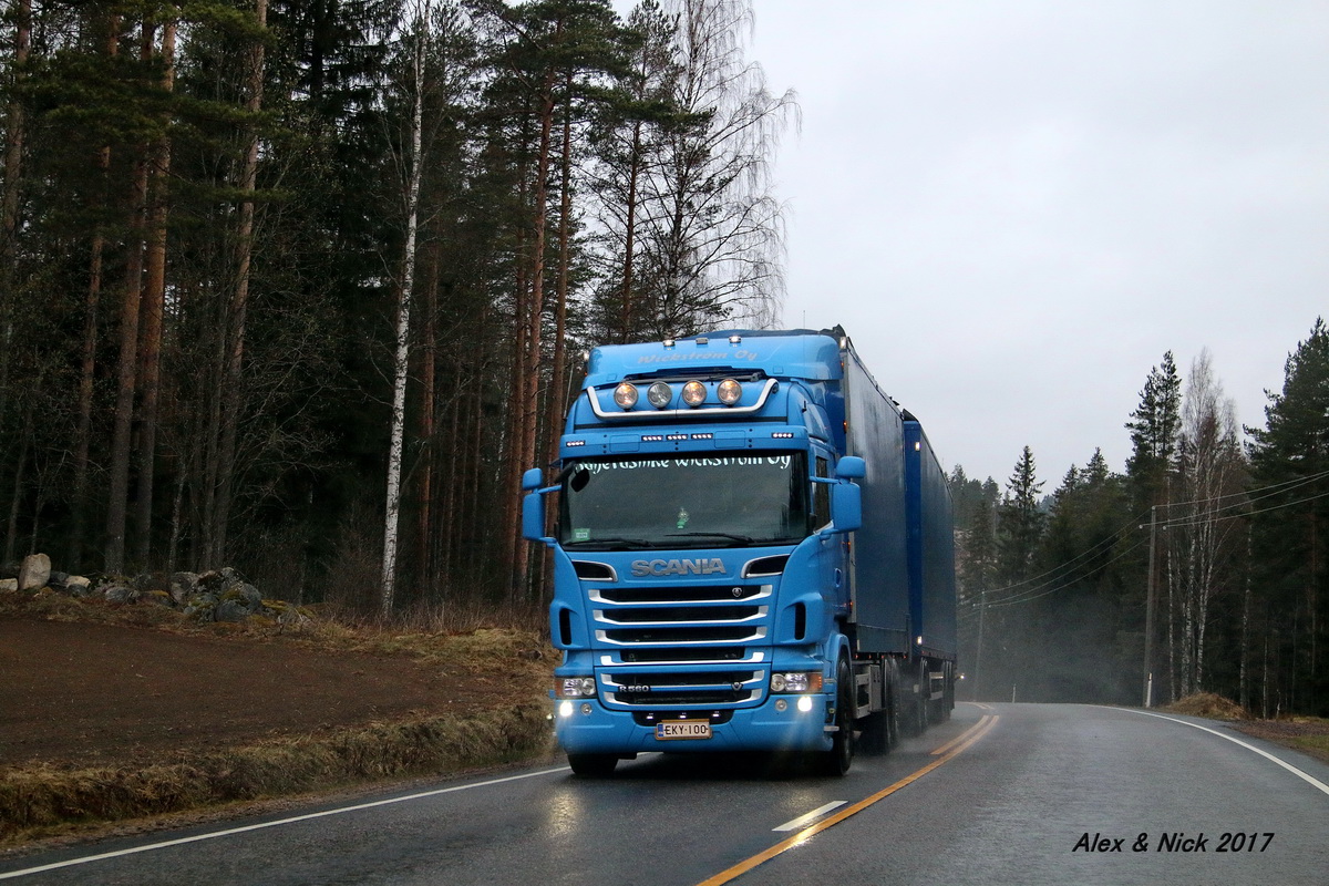 Финляндия, № EKY-100 — Scania ('2009) R560