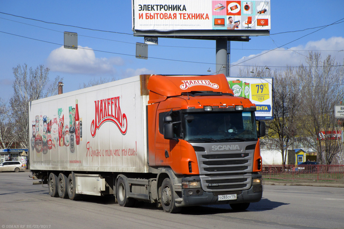 Татарстан, № О 283 СУ 116 — Scania ('2009) G380
