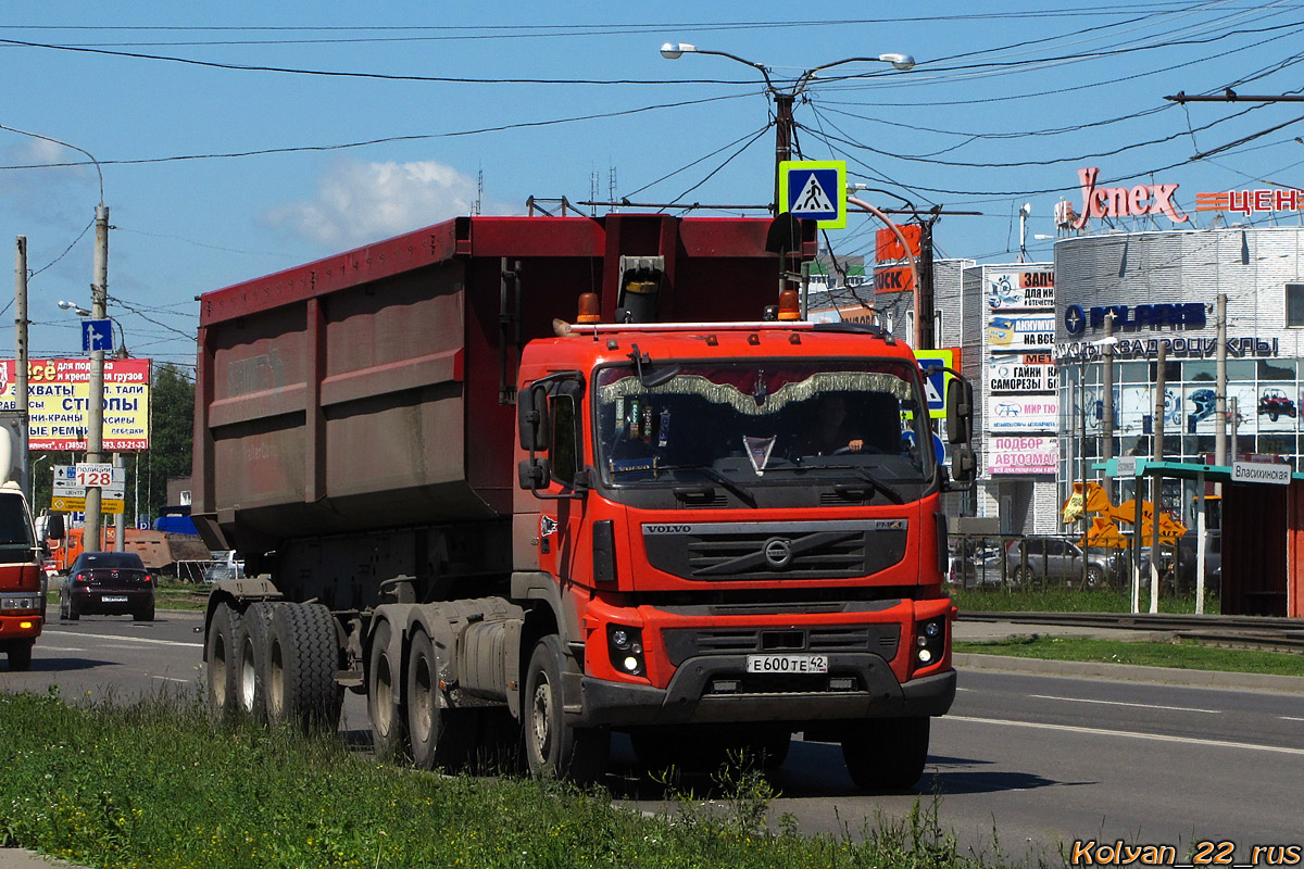 Кемеровская область, № Е 600 ТЕ 42 — Volvo ('2010) FMX.480 [X9P]