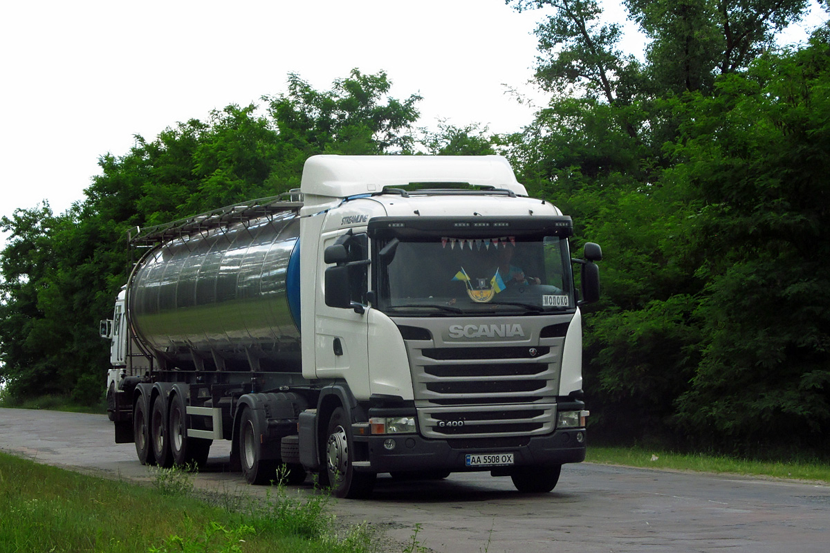 Киев, № АА 5508 ОХ — Scania ('2013) G400