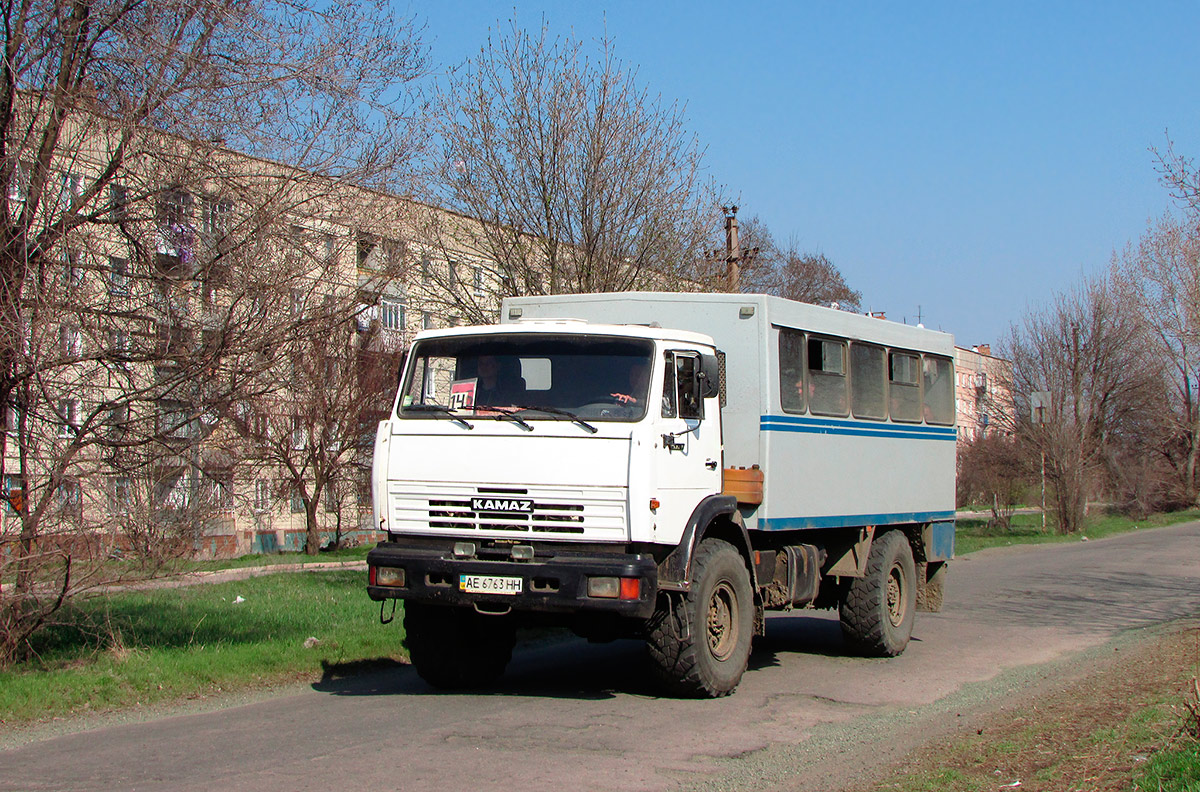 Днепропетровская область, № АЕ 6763 НН — КамАЗ-4326 (общая модель)