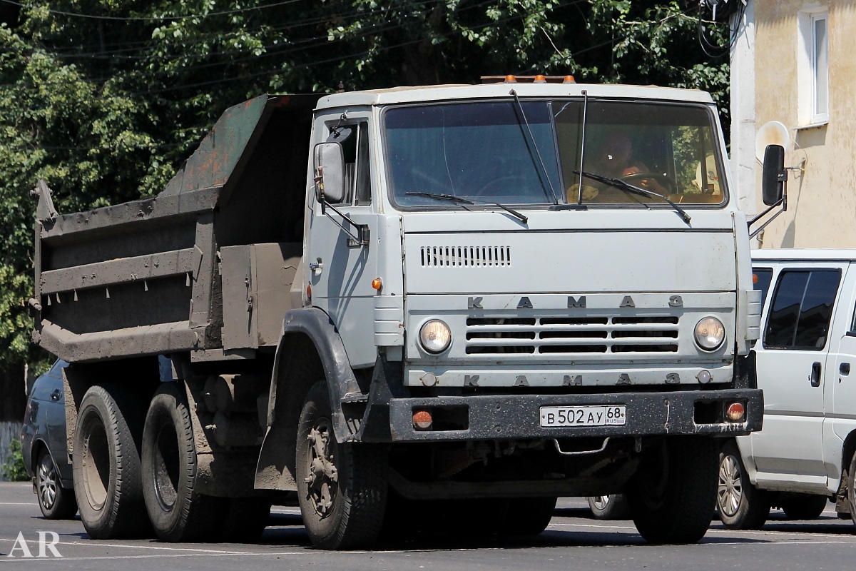 Тамбовская область, № В 502 АУ 68 — КамАЗ-55111 (общая модель)
