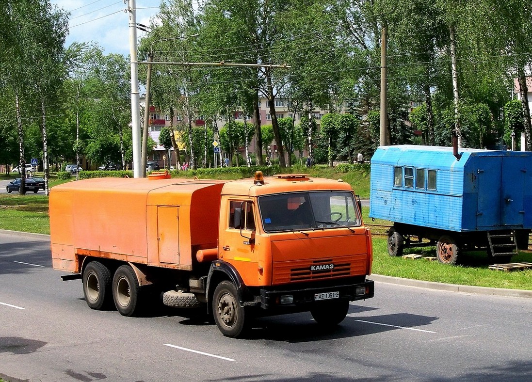 Витебская область, № АЕ 1051-2 — КамАЗ-53215 (общая модель)