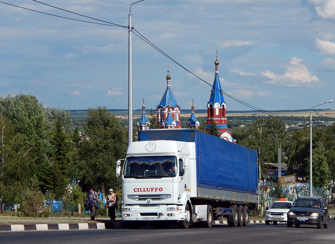 Белгородская область, № Н 458 ТЕ 31 — Renault Premium ('2006)