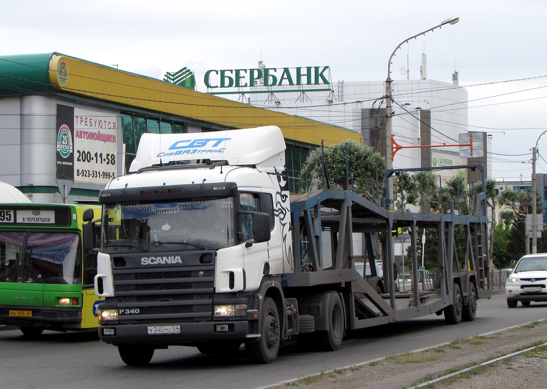 Новосибирская область, № У 340 МО 54 — Scania ('1996) P340
