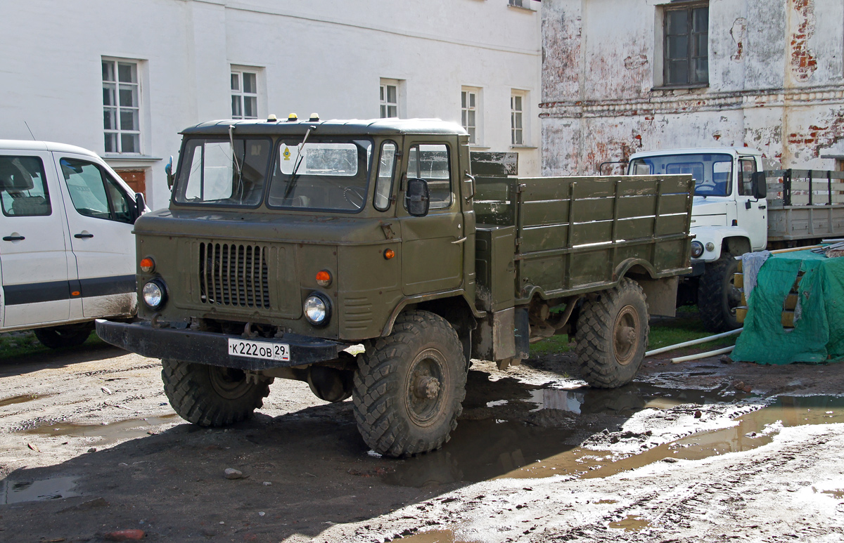 Архангельская область, № К 222 ОВ 29 — ГАЗ-66 (общая модель)