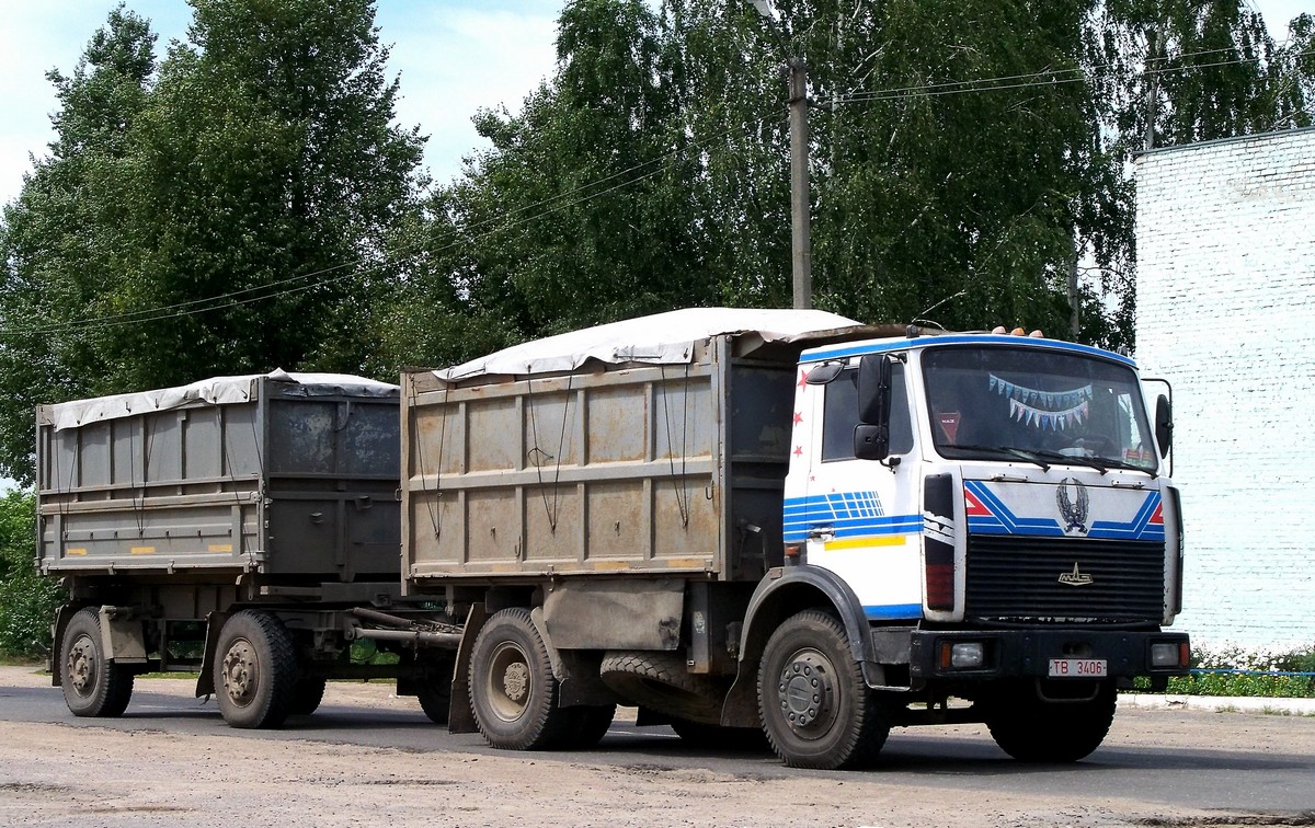 Могилёвская область, № ТВ 3406 — МАЗ-5551 (общая модель)