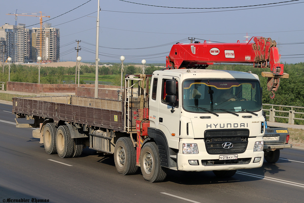 Саха (Якутия), № У 016 КУ 14 — Hyundai Power Truck HD320
