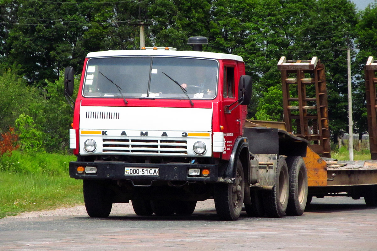 Сумская область, № 000-51 СА — КамАЗ-54112