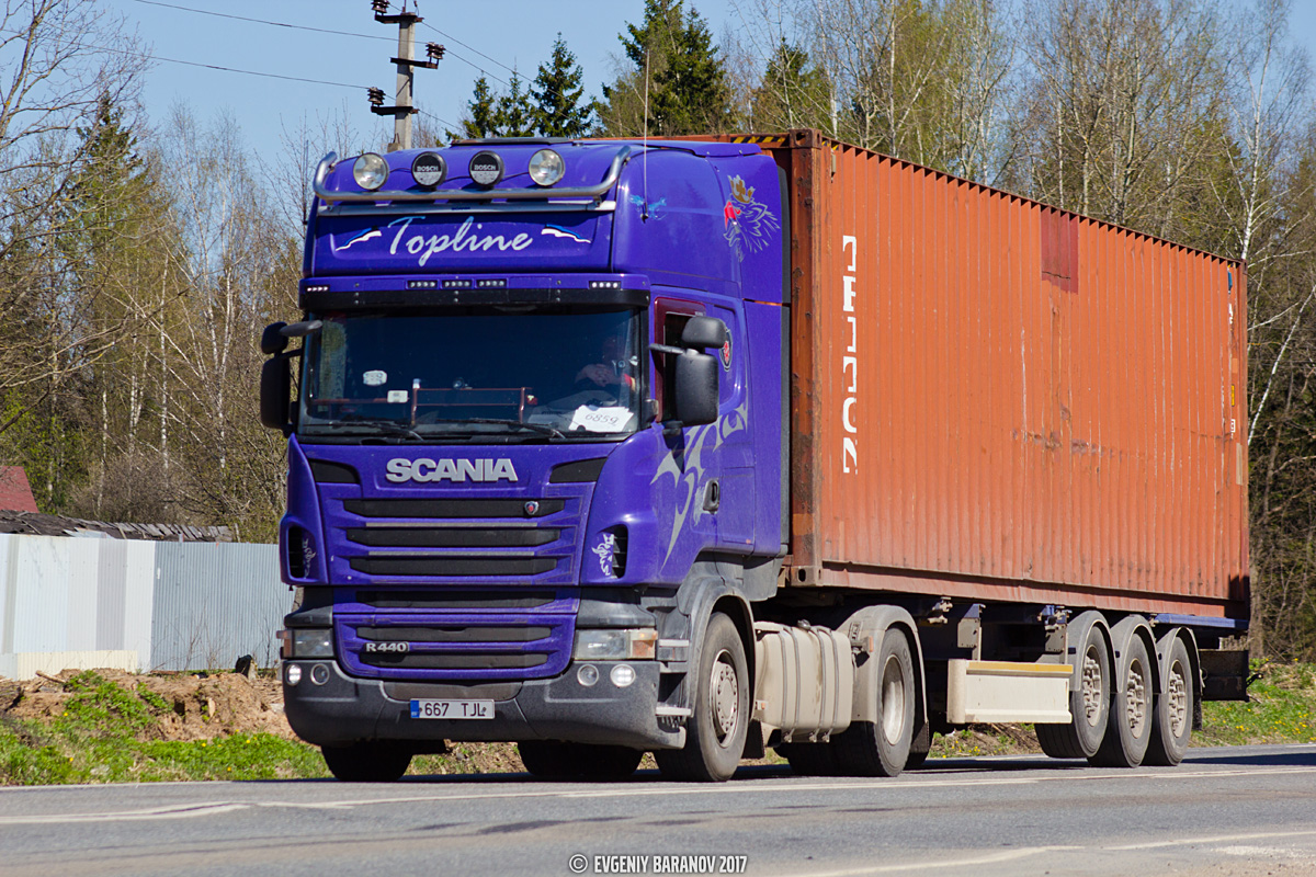 Эстония, № 667 TJL — Scania ('2009) R440