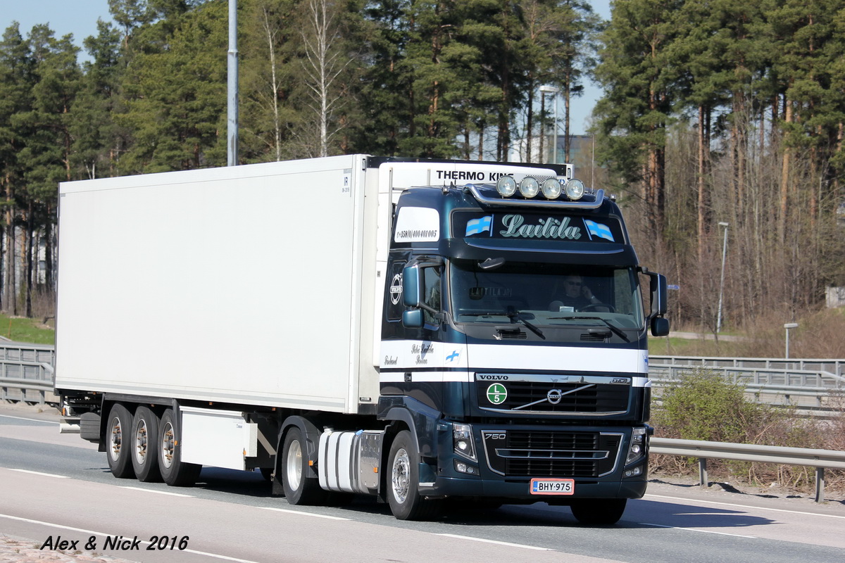 Финляндия, № BHY-975 — Volvo ('2008) FH16.750