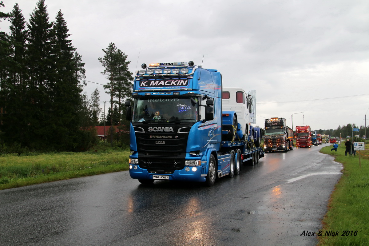 Ирландия, № 730 KMT — Scania ('2013) R730; Scania ('2013) R-Series "Blue Stream" (Финляндия)